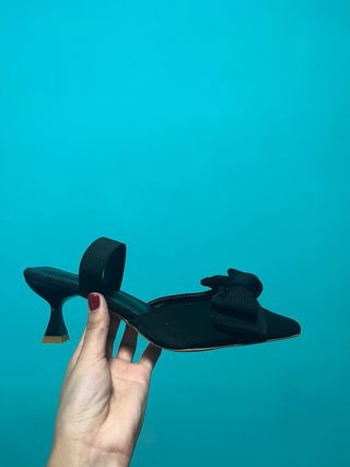 Zapatos NANBEI ZUO tacón bajo negro talla 37