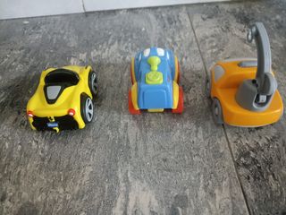 Lote 3 coches de juguete