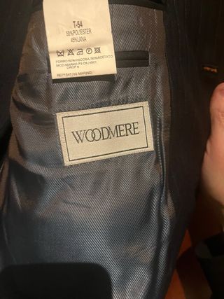 Traje de chaqueta negro