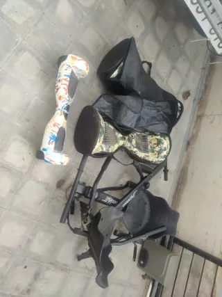 Hoverboard con asiento kart