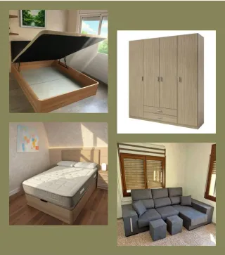 Canapés, Armarios, Sofás, Mesitas, Cómodas