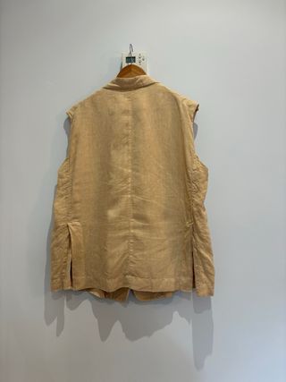 ZARA STUDIO chaleco mujer lino XS/S sin estrenar