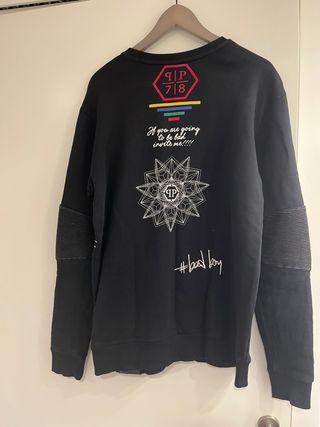 Sudadera Philipp Plein Calaveras y Plumas