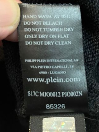 Sudadera Philipp Plein Calaveras y Plumas