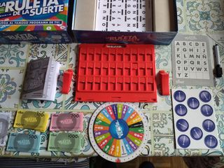 Juego de mesa La Ruleta de la Suerte