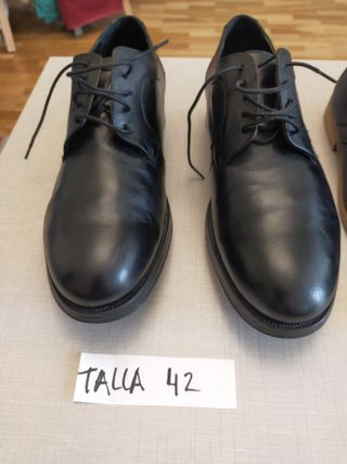 Lote 3 Zapatos Piel Hombre Talla 41 y 42 ganga