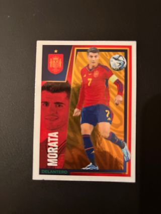 Cromo Morata España 2022