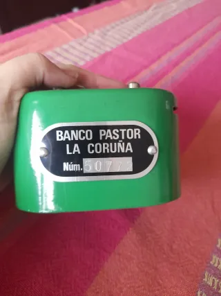 Hucha Vintage Banco Pastor La Coruña