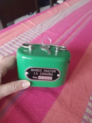 Hucha Vintage Banco Pastor La Coruña