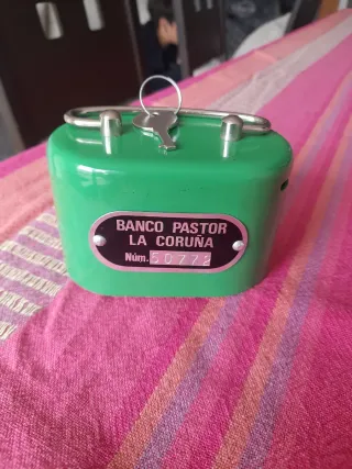 Hucha Vintage Banco Pastor La Coruña