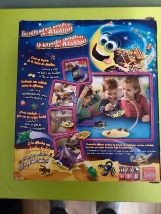 Juego de mesa La alfombra mágica de Aladino