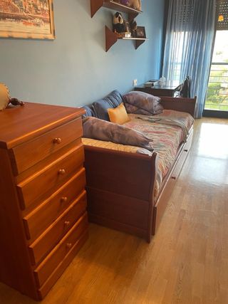 Cama nido 90 y Sinfonier Madera en Luanco
