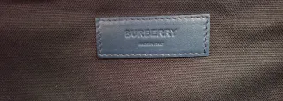 Marsupio Burberry Blu