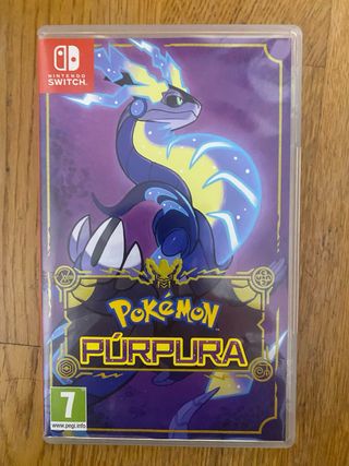 Pokemon Purpura Nintendo Switch RPG