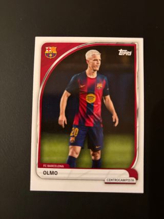 Cromo Dani Olmo Topps FC Barcelona