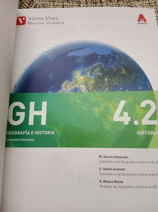 GH 4 (4.2) VALENCIA HISTORIA ISBN 978 8468237299