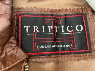 Chaqueta de cuero argentino