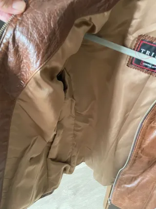 Chaqueta de cuero argentino