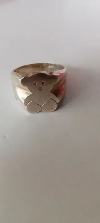 Anillo Tous Plata Oso