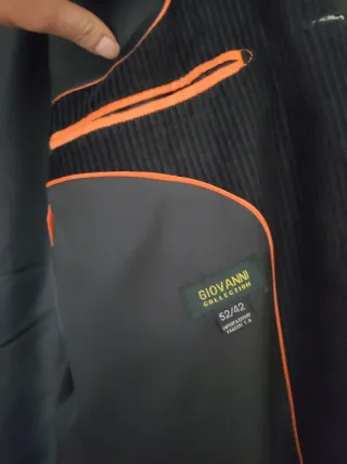 Chaqueta Negra Hombre