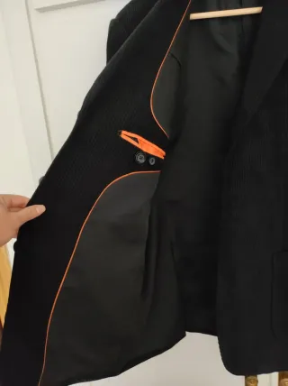 Chaqueta Negra Hombre