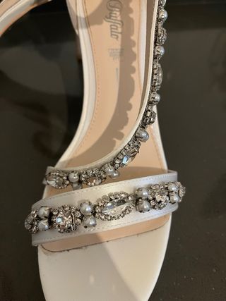 Zapatos de Novia Buffalo Anna Ivory Talla 40 piel