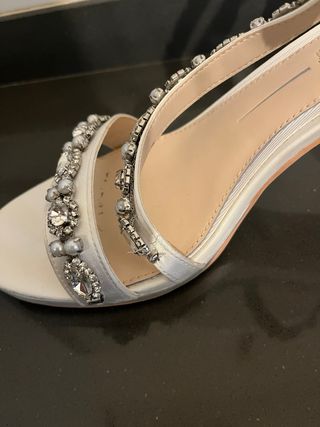 Zapatos de Novia Buffalo Anna Ivory Talla 40 piel