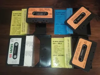 11 Cassette(157 Videogiochi completi) C64 Spectrum