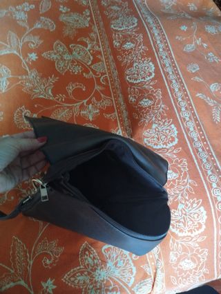 Borsa a tracolla marrone scuro