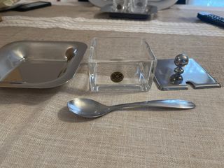 Set Oliera e Formaggera RCR Cristallo