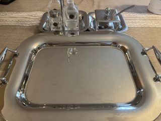 Set Oliera e Formaggera RCR Cristallo