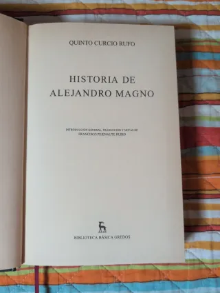 Historia De Alejandro Magno - Quinto Curcio Rufo