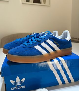 Adidas Gazelle Azul Gamuza