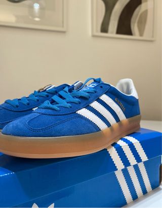 Adidas Gazelle Azul Gamuza