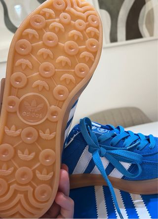 Adidas Gazelle Azul Gamuza