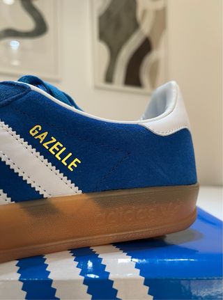 Adidas Gazelle Azul Gamuza