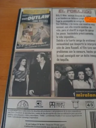 El Forajido DVD Western Español