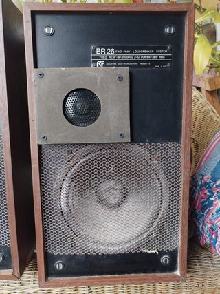 RCF BR 26 Casse Audio Vintage Made in Italy