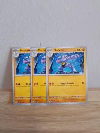 Pokémon Playset x3 Machoke fase 1