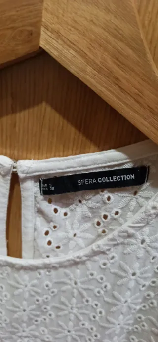 Vestido Sfera blanco talla S