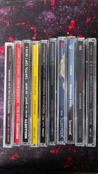 Megadeth - 12 CDs Heavy Metal
