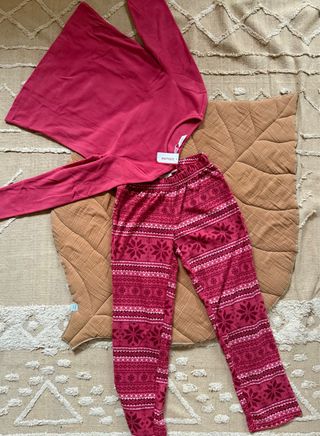 Pijama polar mujer talla S