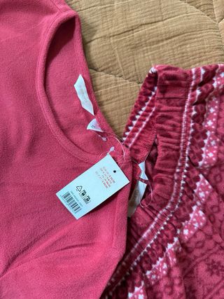 Pijama polar mujer talla S