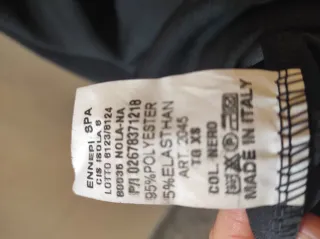 Abito lungo nero taglia S