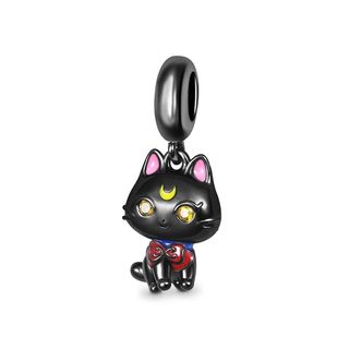 Charm Gato Luna Sailor Moon Negro