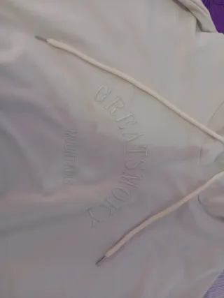 Sudadera beige unisex