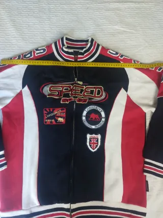 Felpa Lonsdrive Uomo Zip Taglia XL