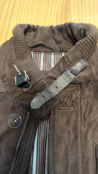 Chaqueta Bugatti ante marrón