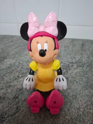 Moto y Muñeca Minnie Mouse Rosa