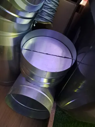 Tubos de aluminio para conductos de aire